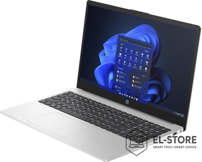 Laptop HP 250 G10 i7-1355U – widok z boku, podświetlana klawiatura, ekran 15.6″ Full HD, idealny do pracy i nauki | El-Store.pl Łódź Rzeszów Gdynia